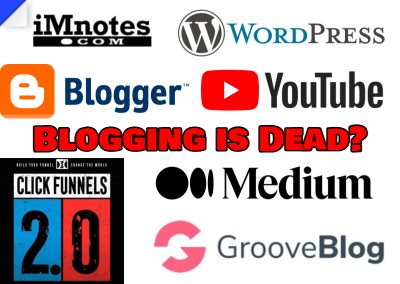 Blogging Is Dead? Vlogging Is The Way? Content is King?